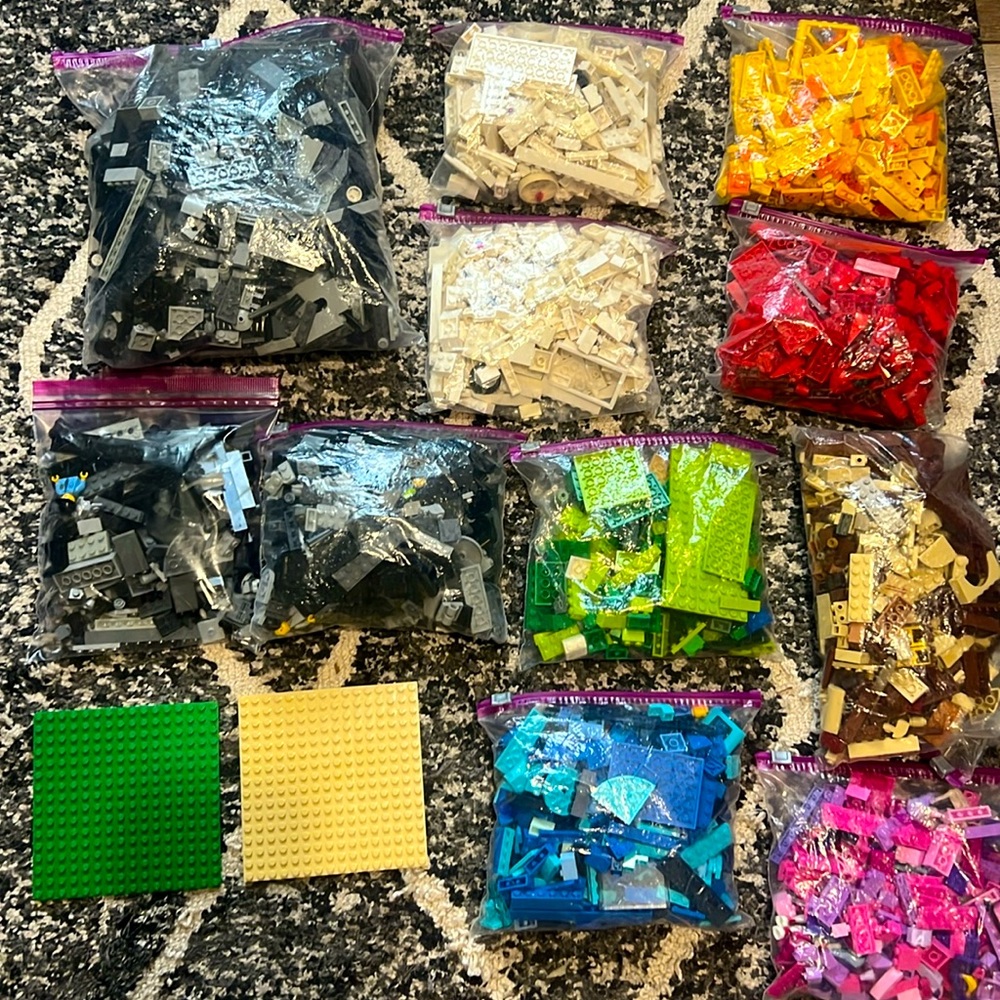 Multicolored Legos